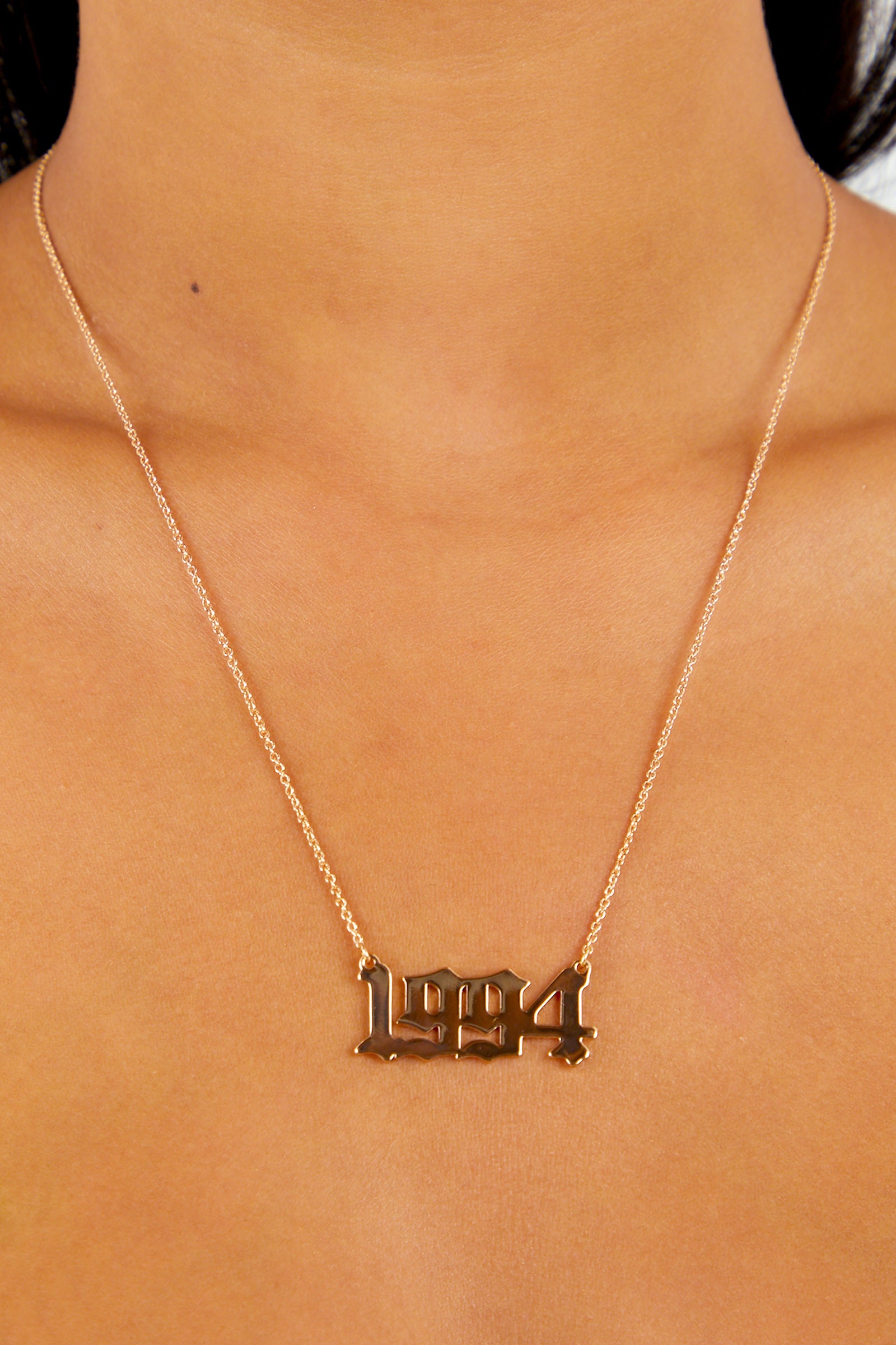 94 Pendant Necklace - Gold