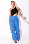 Black Asymmetrical One Shoulder Top