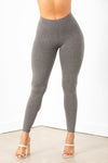 Charcoal High Rise Legging