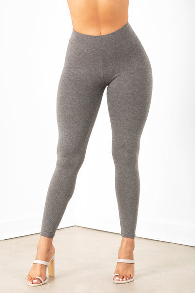 Charcoal High Rise Legging