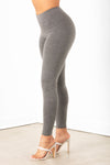 Charcoal High Rise Legging