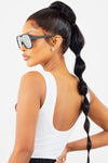 Sorella White Cut Out Bodysuit