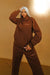 Sorella Essential Hoodie - Chocolate Brown
