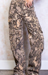 Pocket Camo drawstring pants