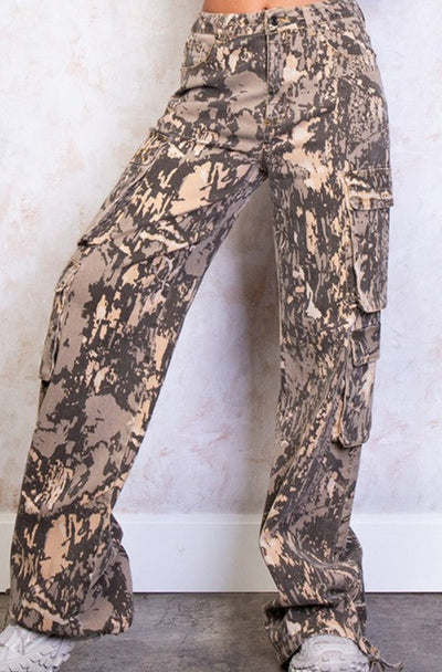 Camo outlet drawstring pants