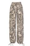 Pocket Camo drawstring pants