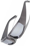 Sporty Goggle Sunglasses Charcoal