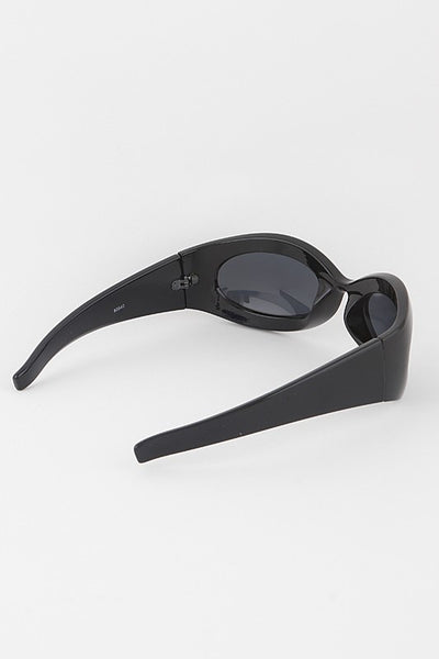 Bubble Frame Sunglasses Black