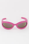 Bubble Frame Sunglasses Pink