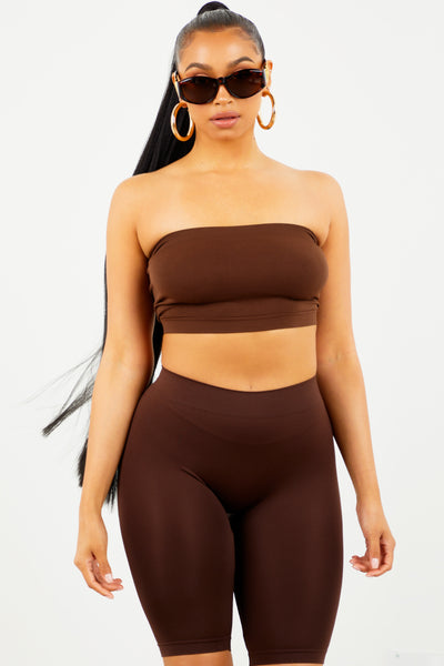 Brown Basic Bandeau