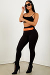 Black High Rise Legging.
