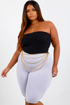 Black Shape Cotton Bodysuit