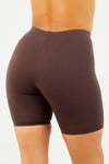Chocolate Cotton Cycle Shorts