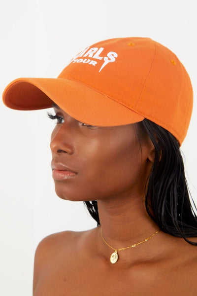 Girls Tour Hat Orange.