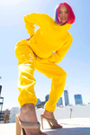 Og Girls Tour Yellow On Yellow Sweats