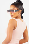 Blush Jersey Racer Back Crop Top