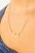 Babe Nameplate Necklace - Gold