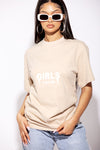 OG Girls Tour Tee - Light Tan.