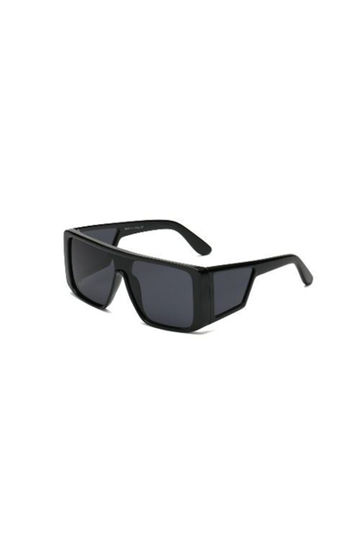 Black Wide Lens Sunglasses