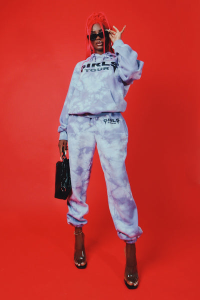 Og Girls Tour Purple Outline Sweatpants