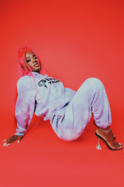 Og Girls Tour Purple Outline Sweatpants