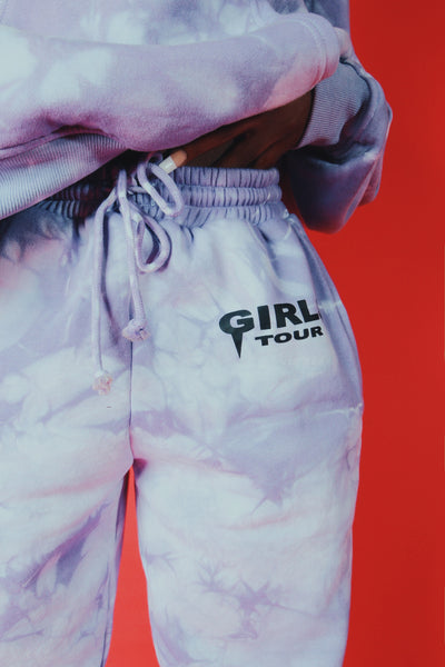 Og Girls Tour Purple Outline Sweatpants