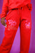 Girls Tour Cherry Sweats Red