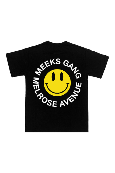 MEEKS GANG Melrose Ave Tee - Black