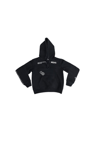 Meeks Gang Melrose Kids Black Hoodie