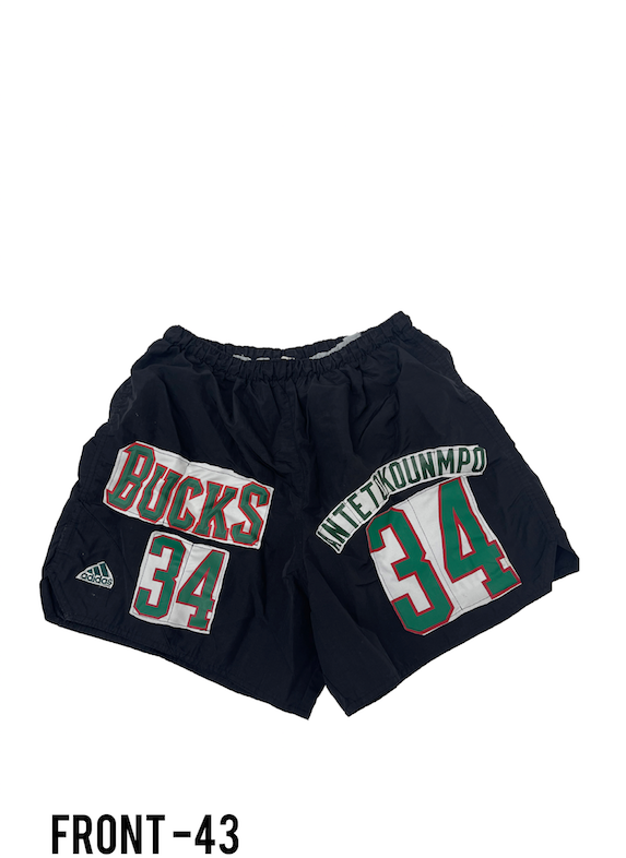 bucks jersey shorts