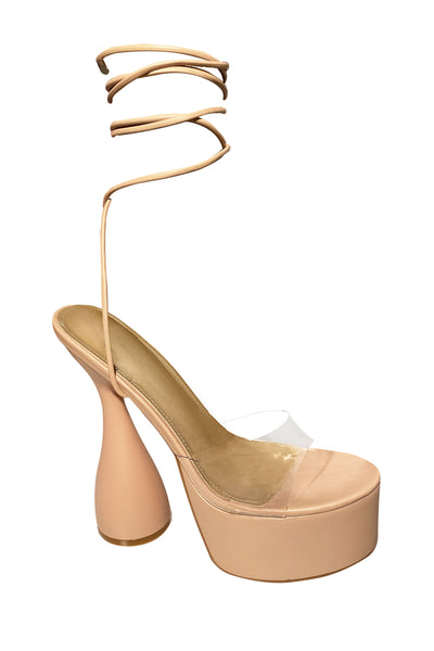 Nude Bite Me Heel