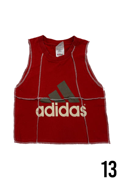 Vintage Reconstructed Adidas Top