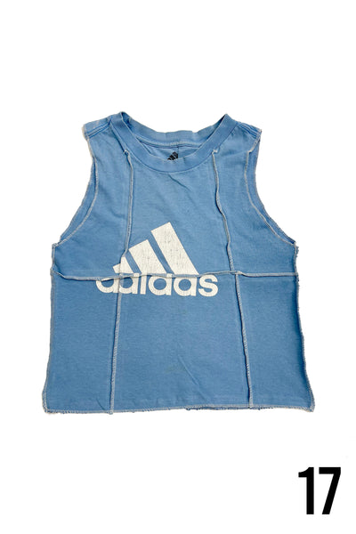 Vintage Reconstructed Adidas Top