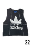 Vintage Reconstructed Adidas Top