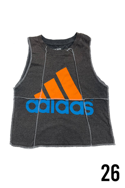 Vintage Reconstructed Adidas Top