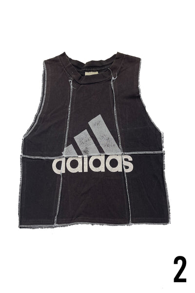 Vintage Reconstructed Adidas Top