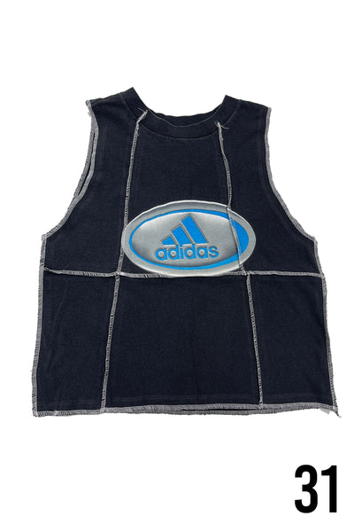 Vintage Reconstructed Adidas Top