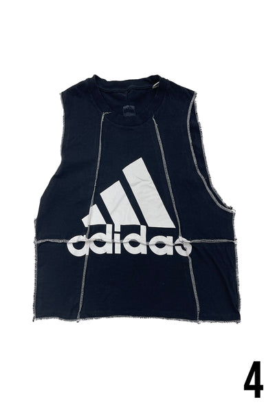 Vintage Reconstructed Adidas Top