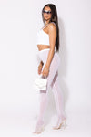 White Ribbed Cami