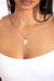 Gold Double Pendant Necklace