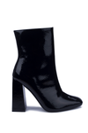 Black Block Heel Ankle Boot