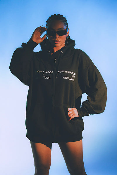 Girls Tour Melrose 2.0 Zip Up Hoodie