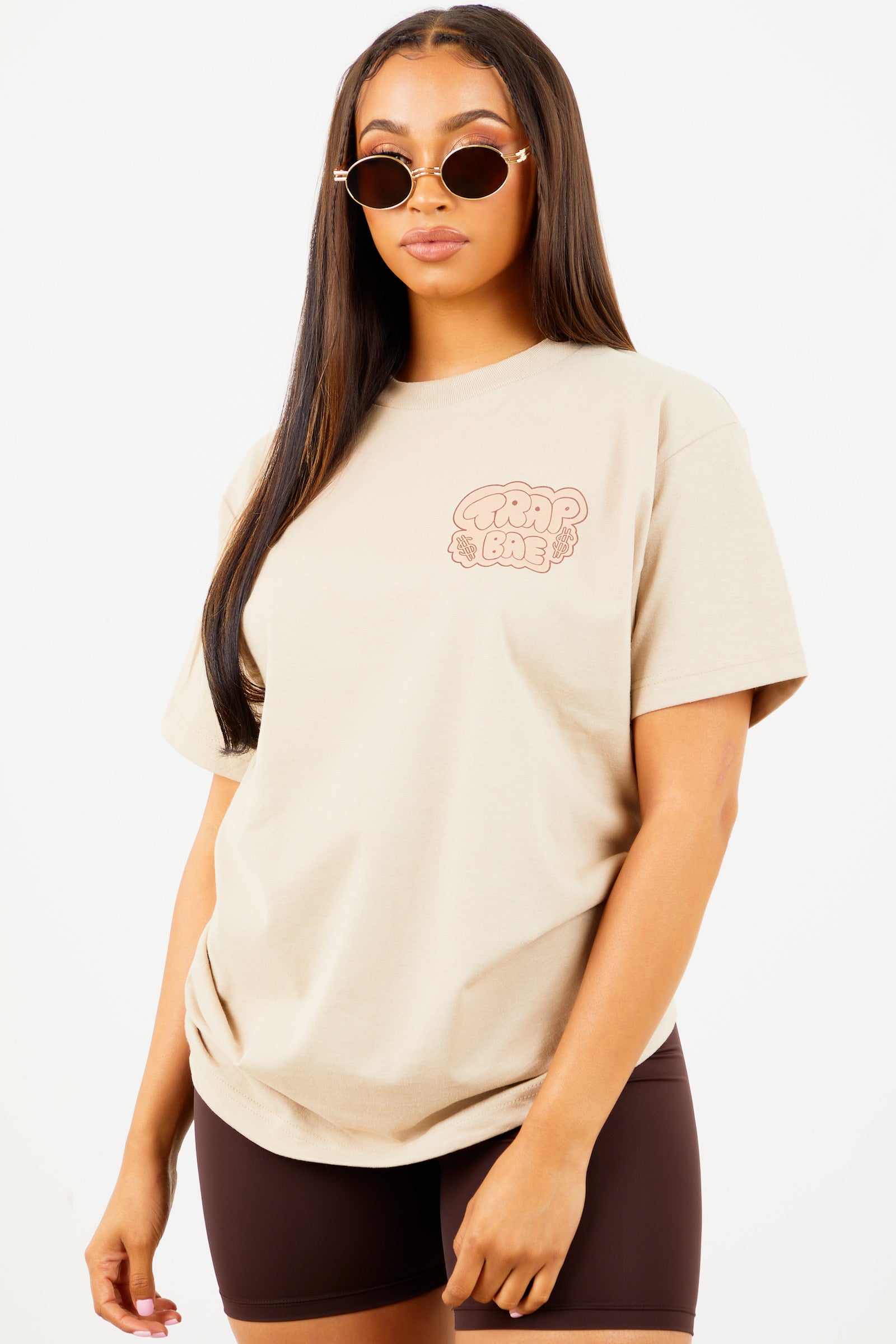 Nude Trap Bae Tee