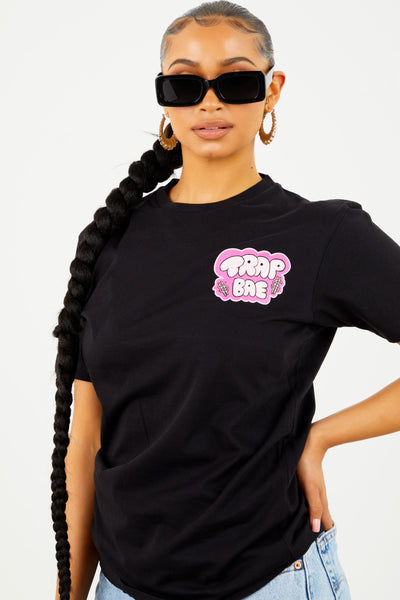 Black Trap Bae Tee.