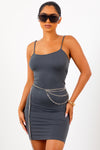 Love Struck Dress - Slate.