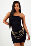 Black Tube Top Dress.