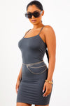 Love Struck Dress - Slate.