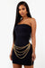 Black Tube Top Dress.