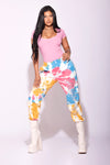Girls Tour Rhinestone Tie Dye Sweats