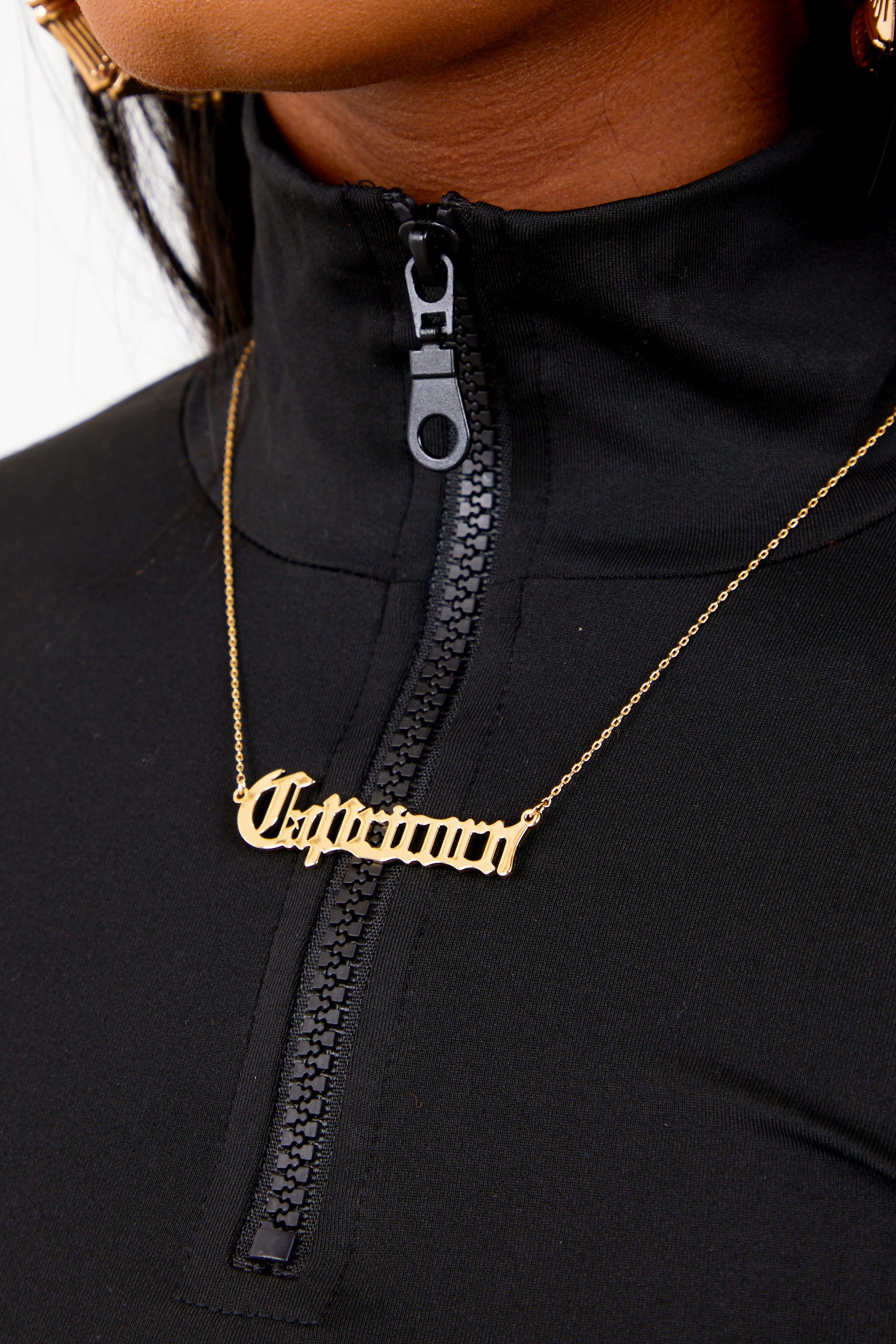 Capricorn Pendant Necklace - Gold